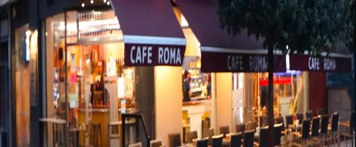Portada Cafetería Roma